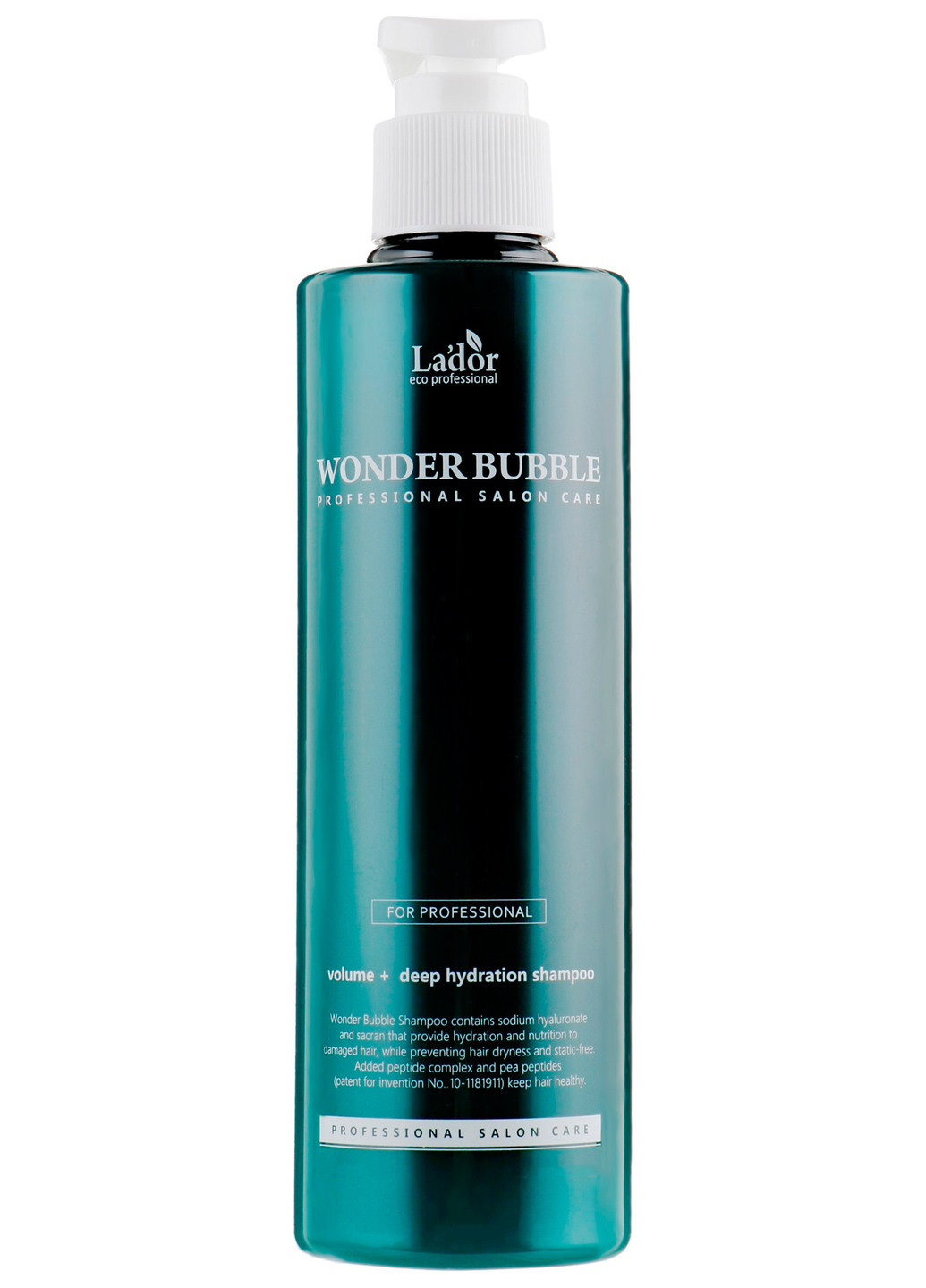 Зволожувальний шампунь для волосся Wonder Bubble Shampoo 250 мл La'dor (222962958)