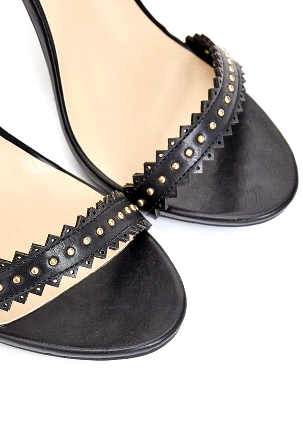 Черные босоножки JustFab с ремешком
