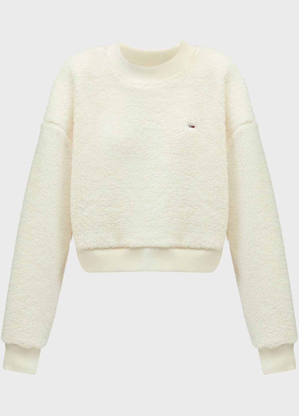 Білий світшот Tommy Jeans логотип без декору (315017959)