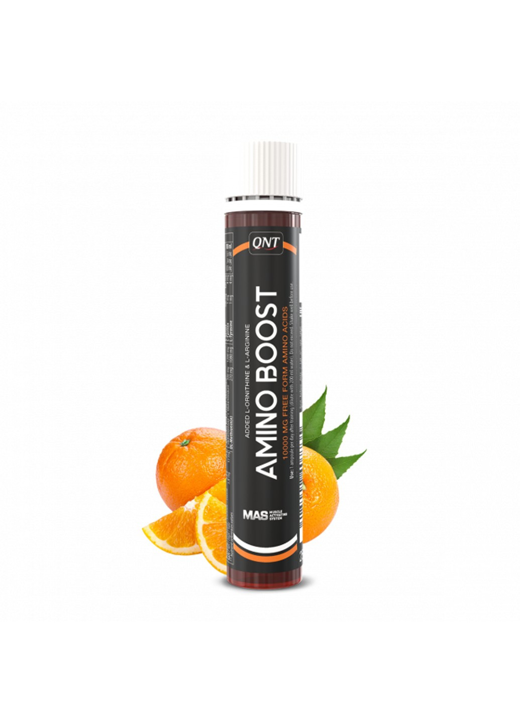 Комплекс аминокислот Amino Boost 10000 mg 25 мл Апельсин мандарин QNT (255363754)