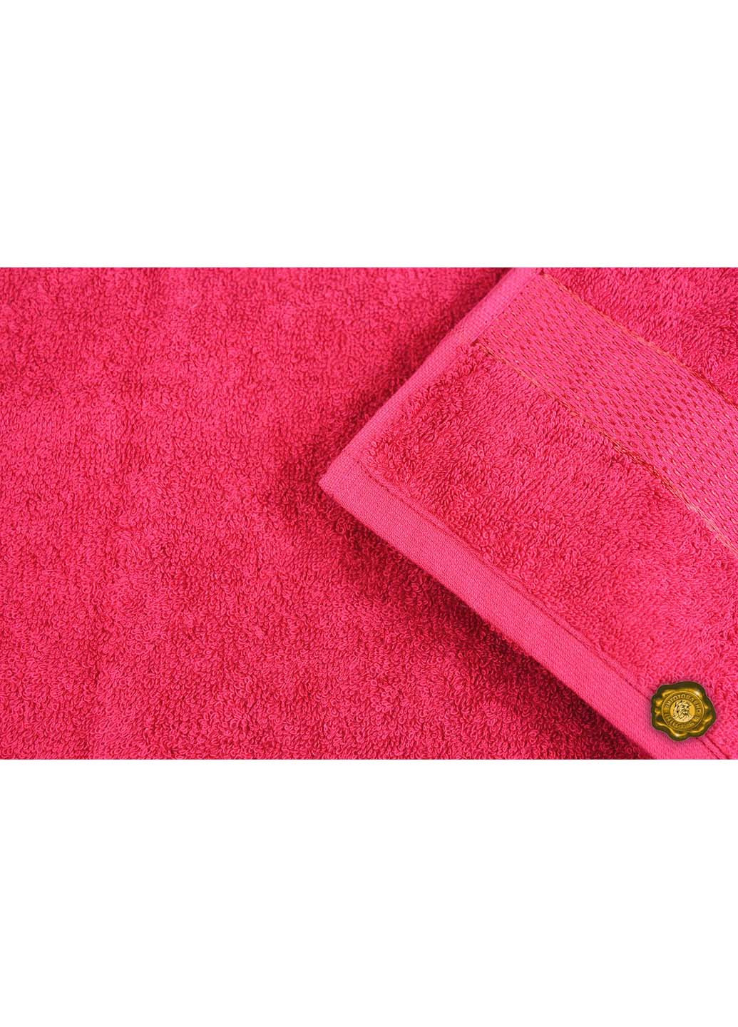 Рушник махровий БС0006 70х140 Еней-Плюс червоний