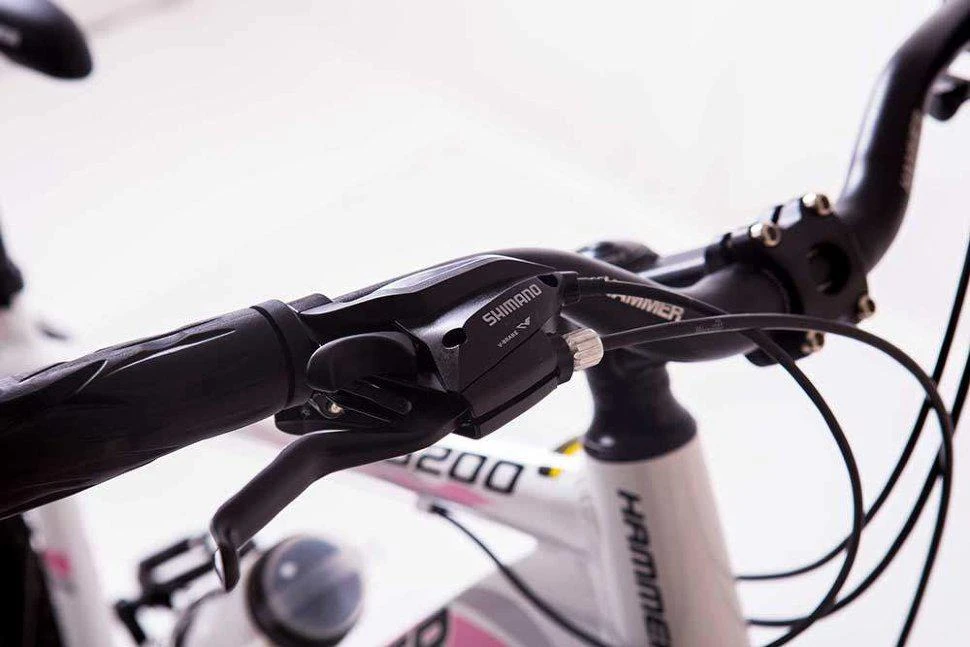 Горный Велосипед для девушки -26 Бело-Розовый MTB Япония Shimano. Hammer (252058475)