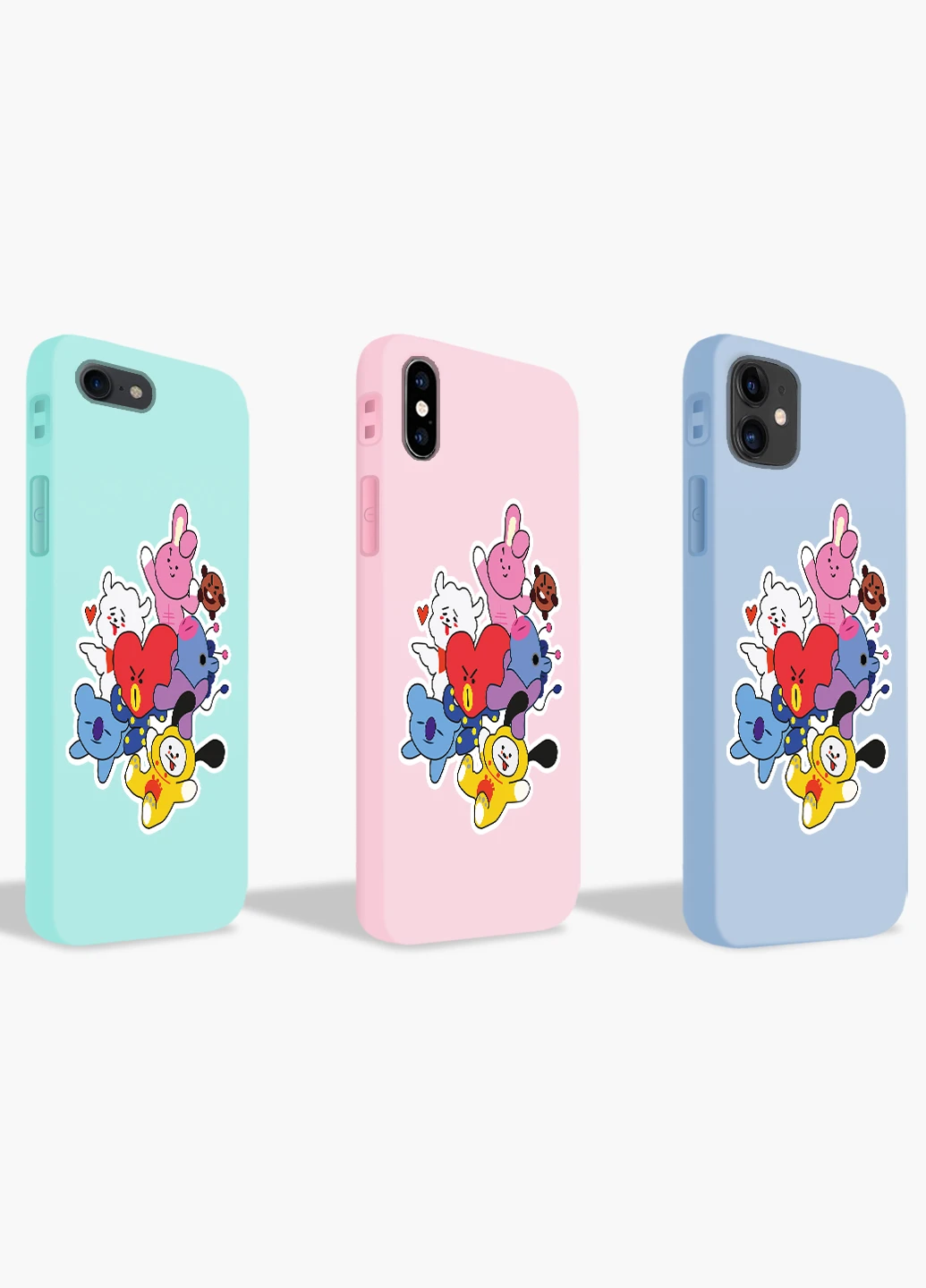 Чохол силіконовий Apple Iphone Xr БТС (BTS) (8225-1166) MobiPrint (219331876)