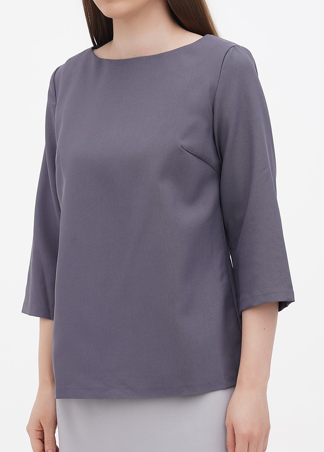 Темно-сіра літня блуза Laura Bettini