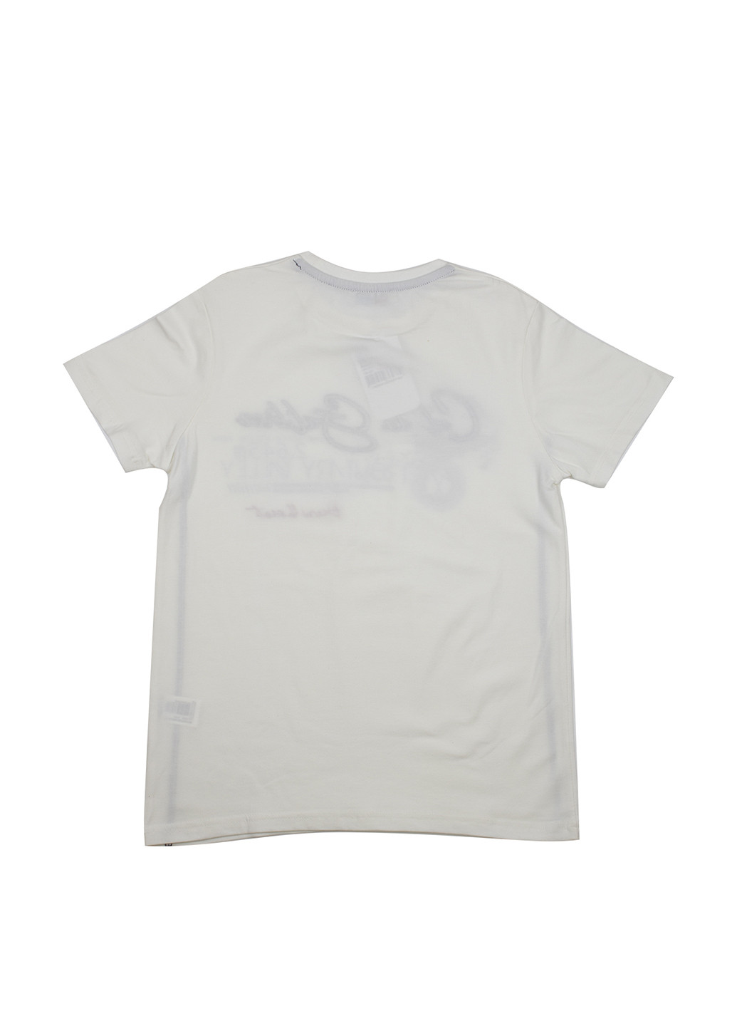 Белая летняя футболка Mackays