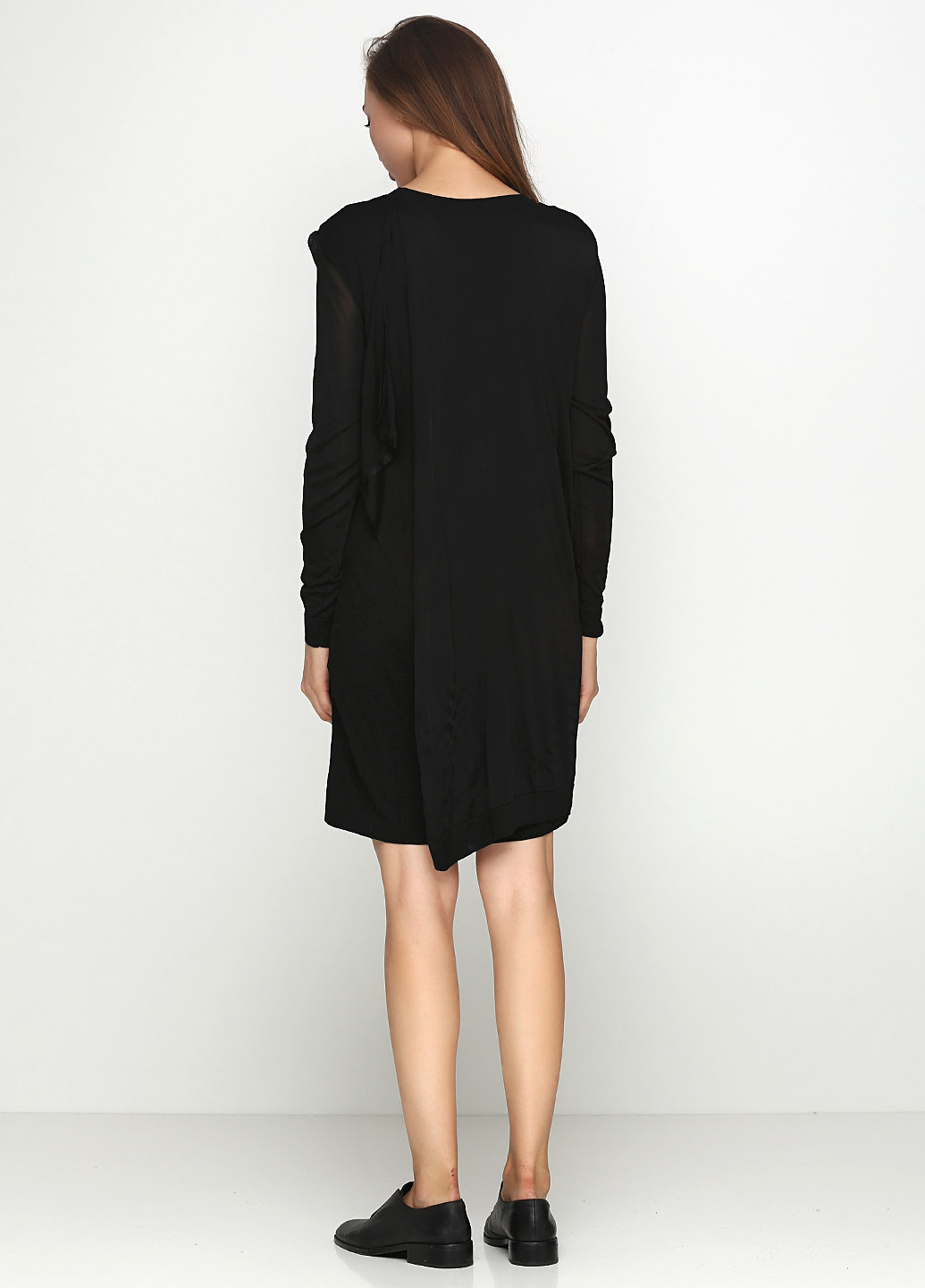 Черное кэжуал платье Cos однотонное