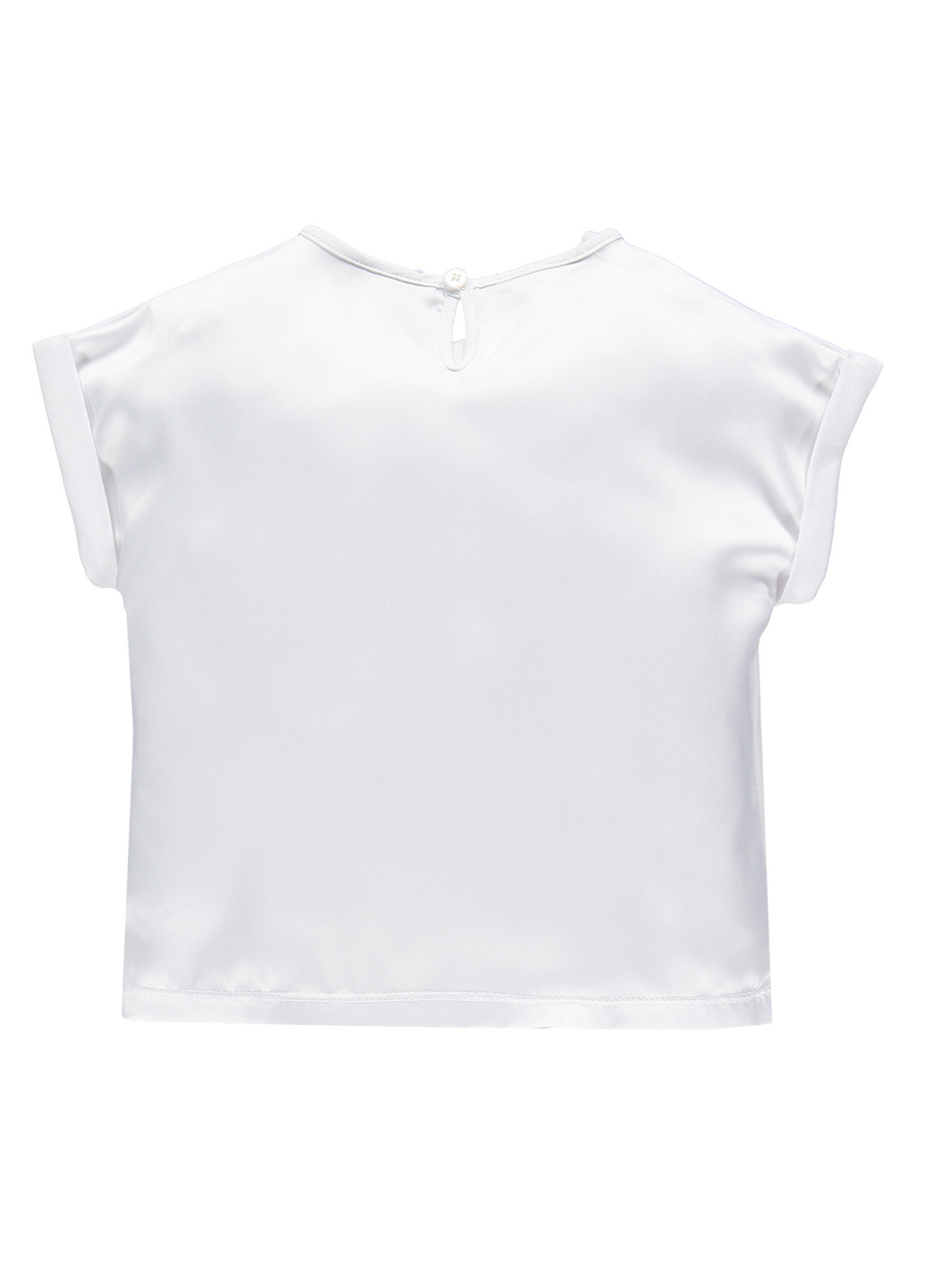 Біла літня футболка з коротким рукавом Brums