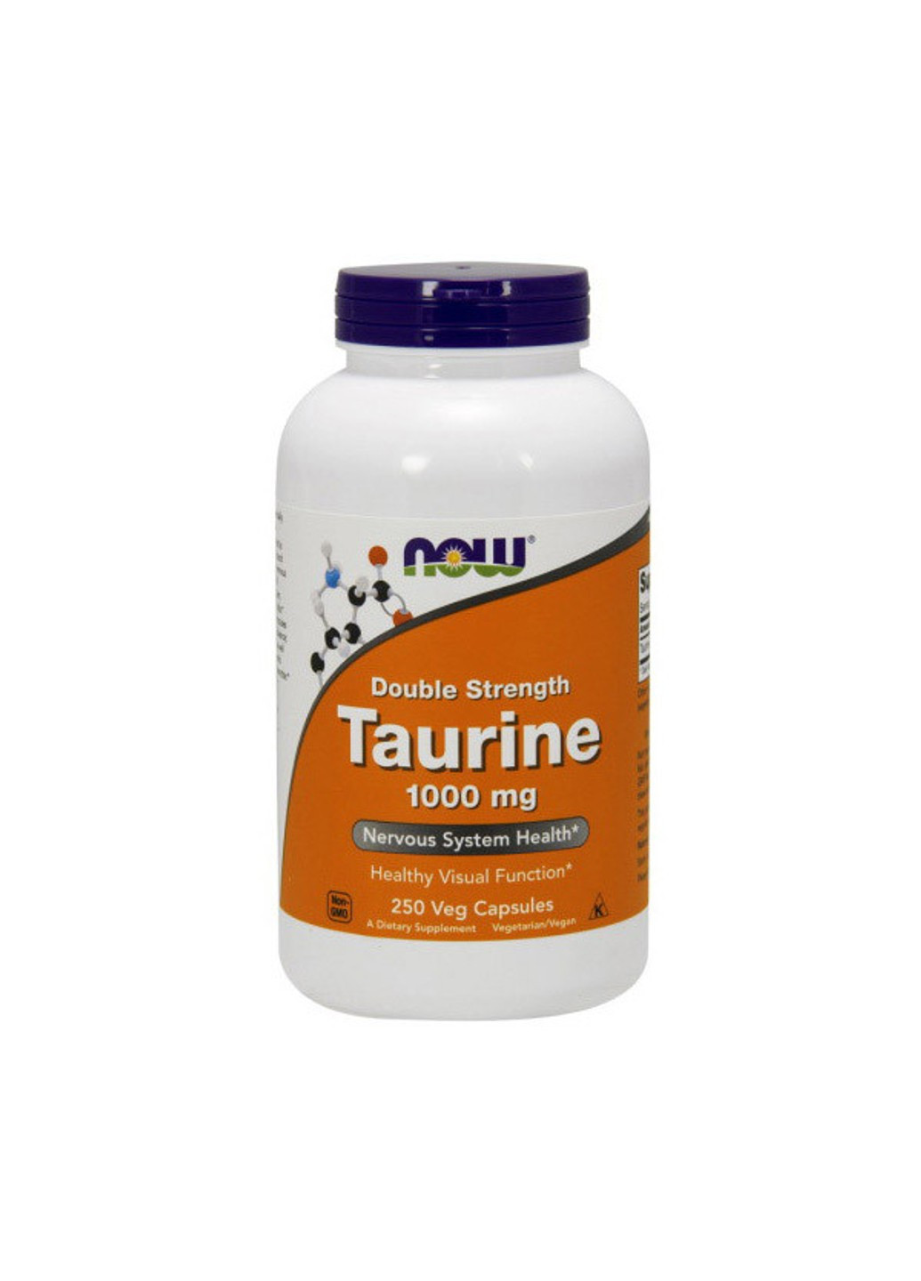 Таурин Taurine 1000 mg (250 капс) нау фудс Now Foods (255410275)