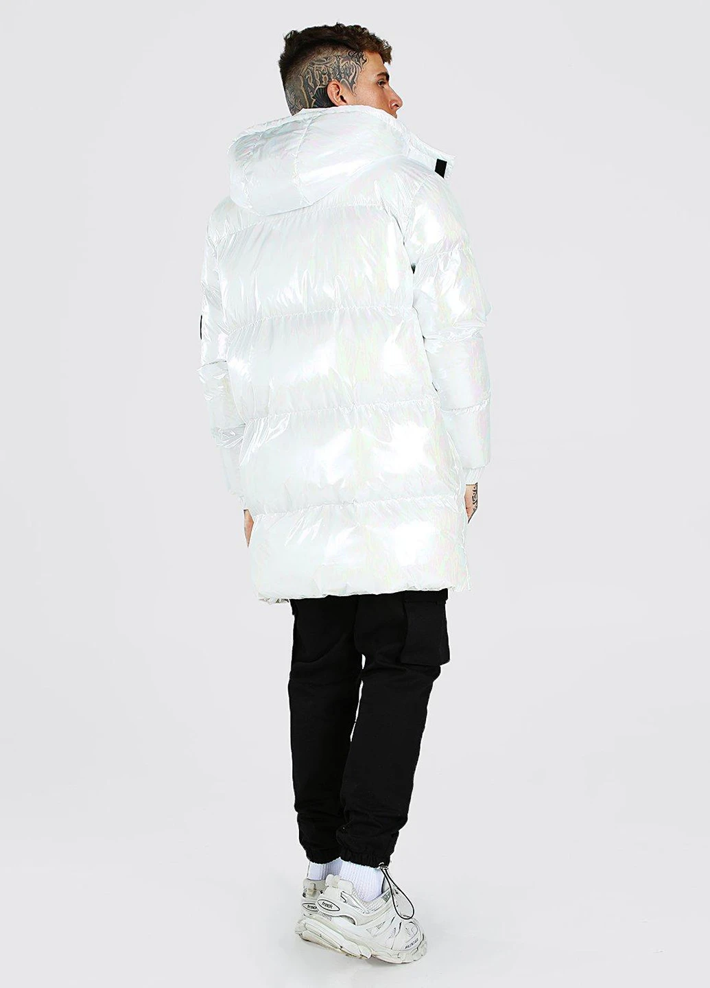 Белая демисезонная куртка Boohoo