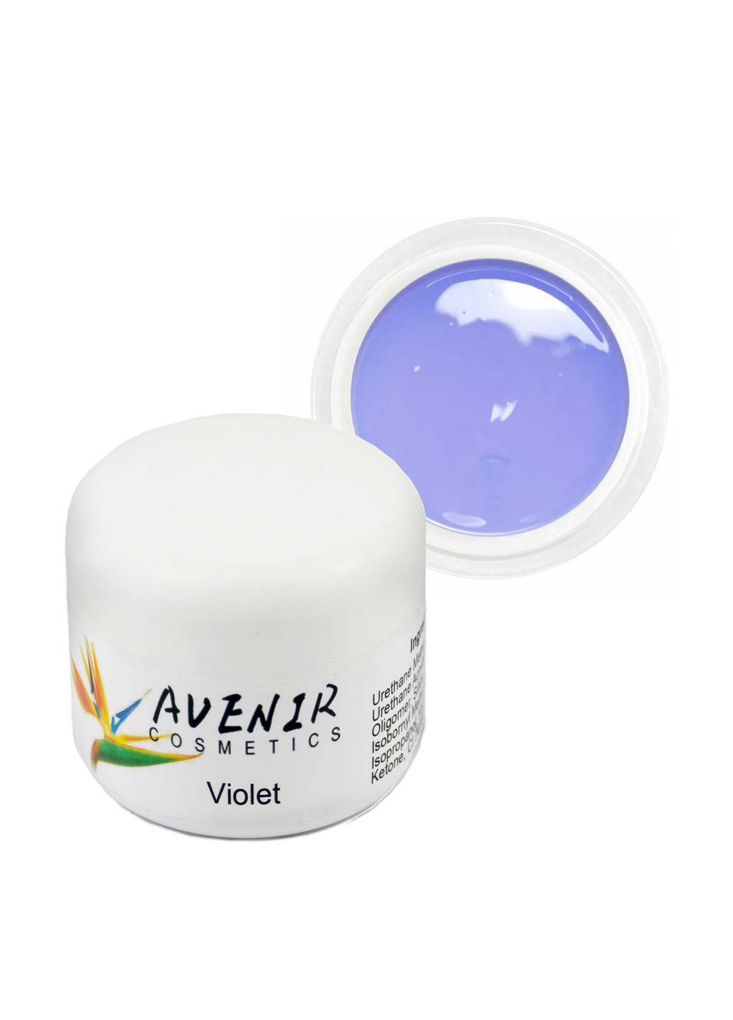 Гель для наращивания Violet, 50 мл AVENIR Cosmetics (119945312)