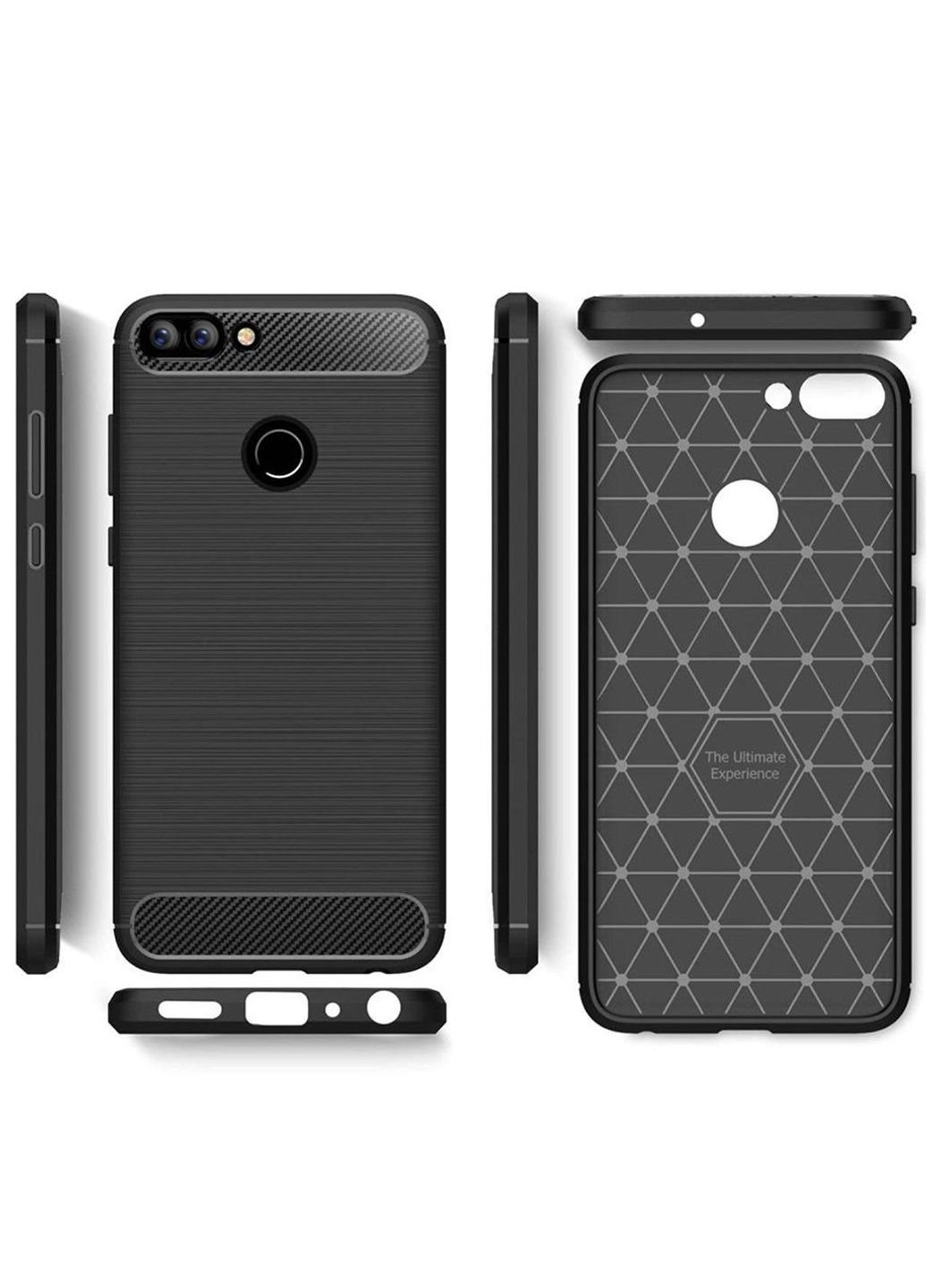 Чохол для мобільного телефону (смартфону) Laudtec для Huawei Y7 Prime 2018 Carbon Fiber (Black) (LT-YP2018) BeCover (201492310)