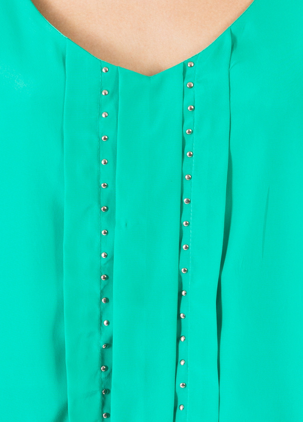 Бирюзовая летняя блуза Saint Tropez