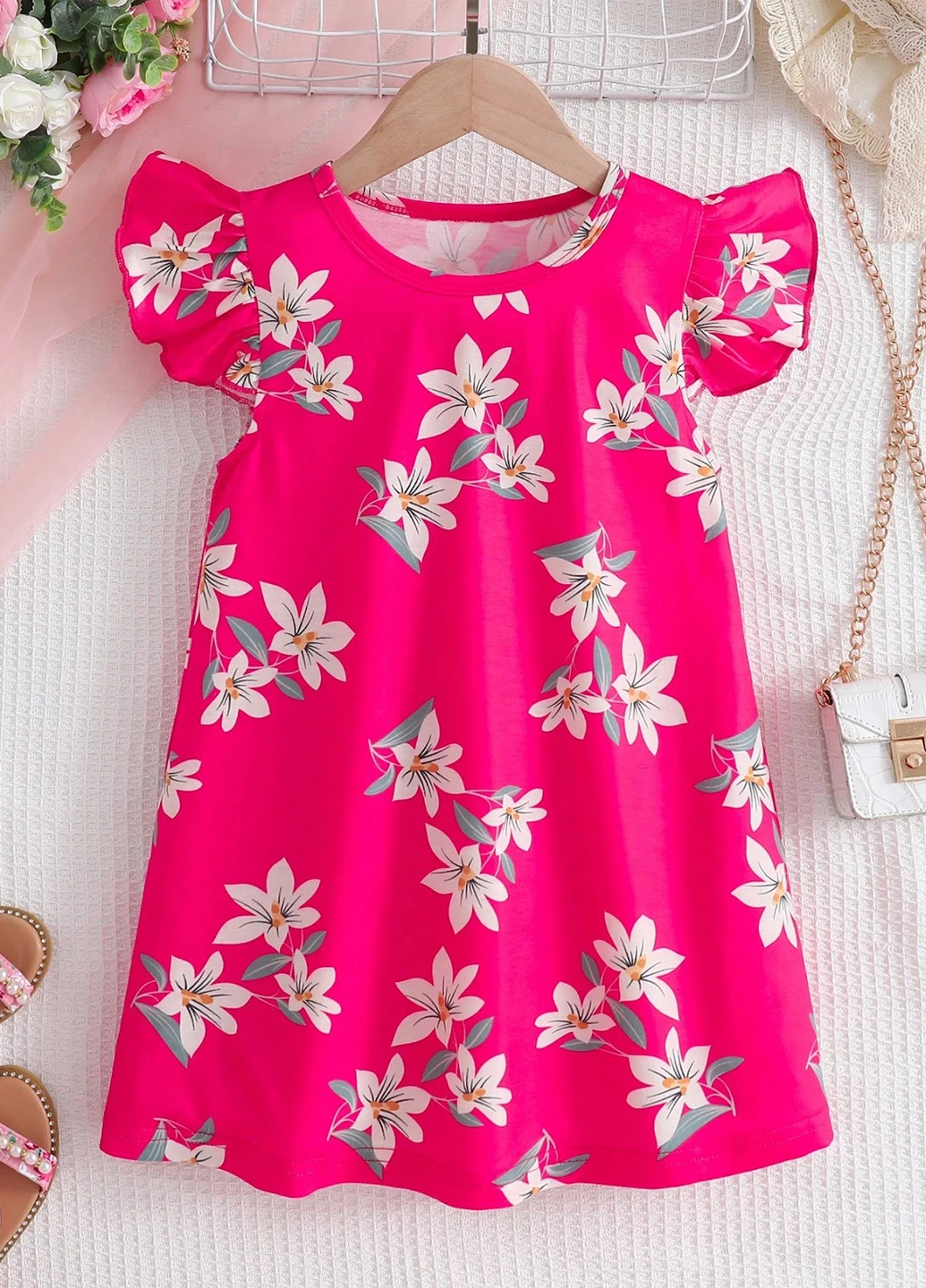 Рожева сукня SHEIN (323262761)