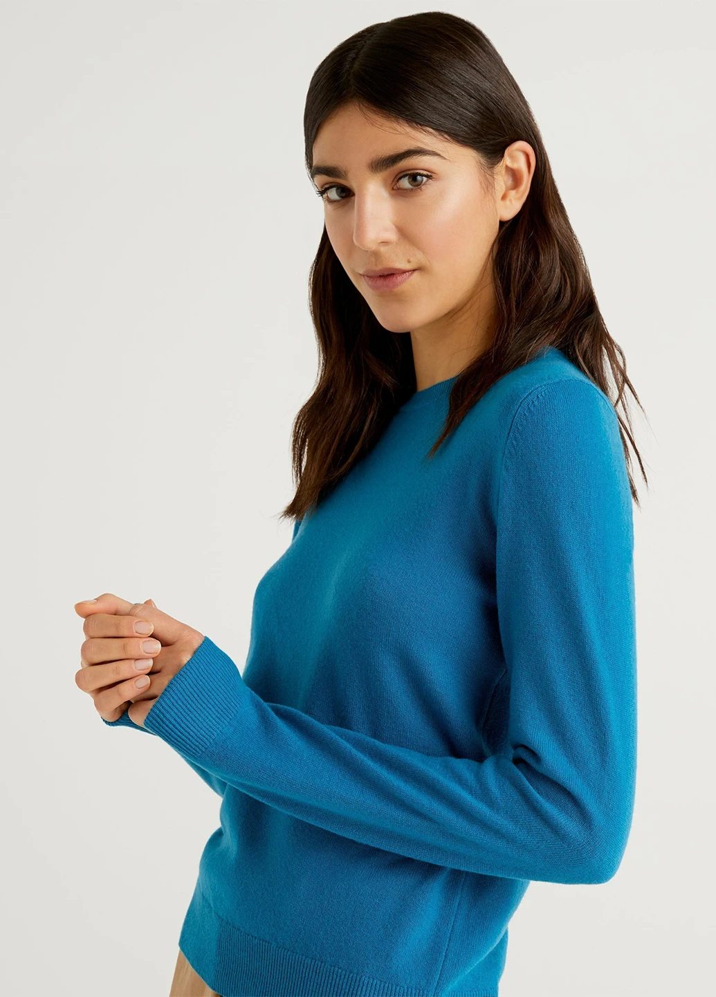 Темно-бірюзовий демісезонний джемпер джемпер United Colors of Benetton