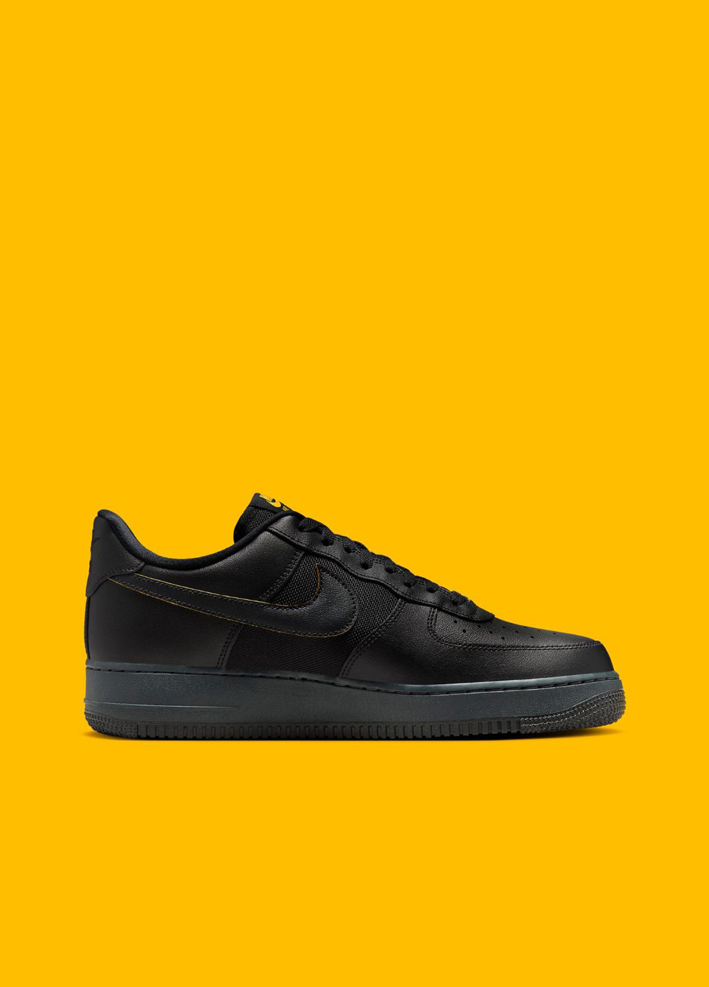 Черные демисезонные кроссовки fz4617-001_2024 Nike AIR FORCE 1 07