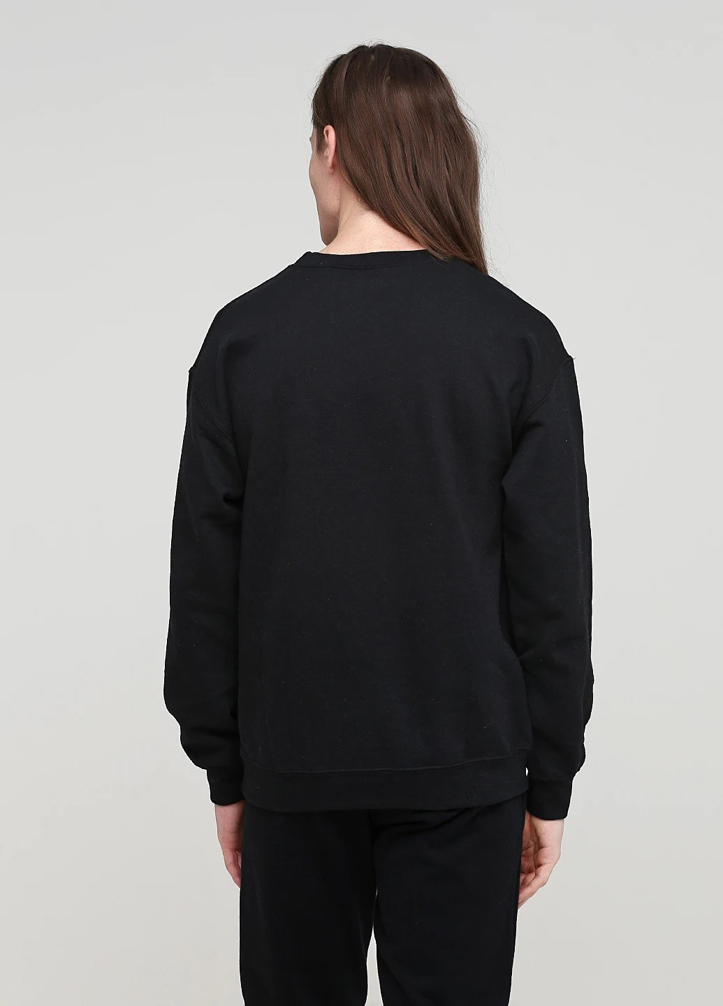 Чорний світшот Omaze напис без декору (361960091)