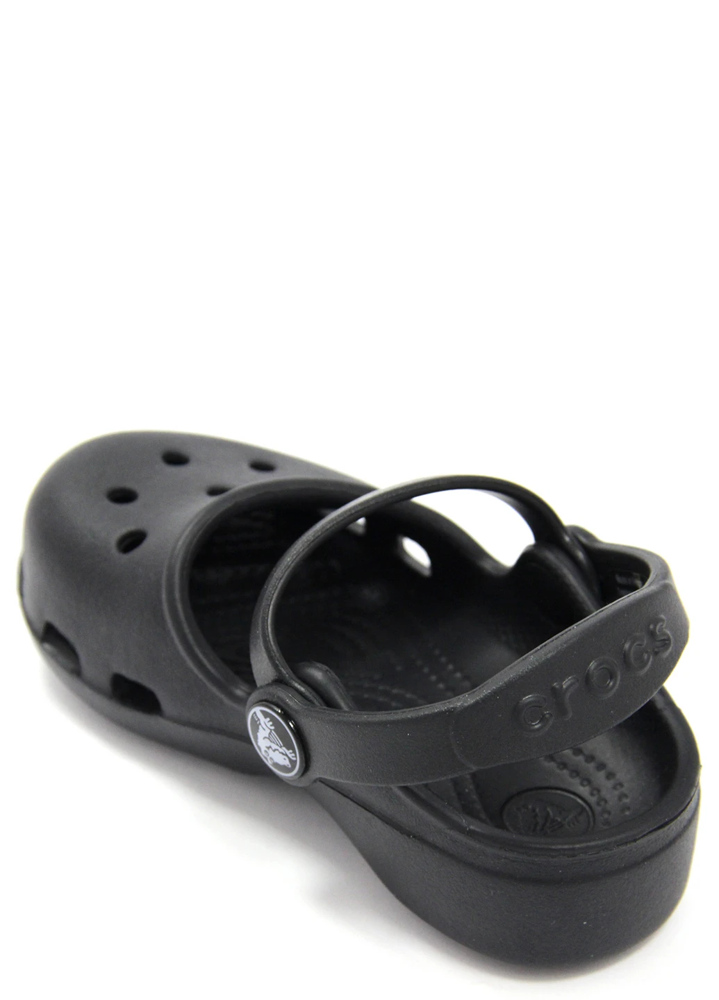 Черные сабо для девочек karin clog k Crocs