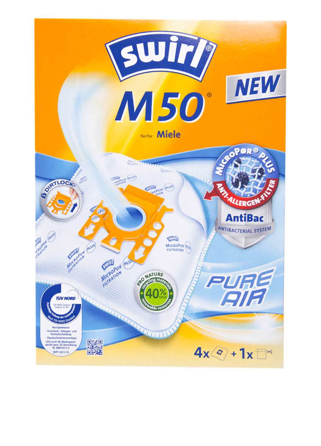 Мешок для пылесоса М50 (4 шт.) No Brand (137479905)