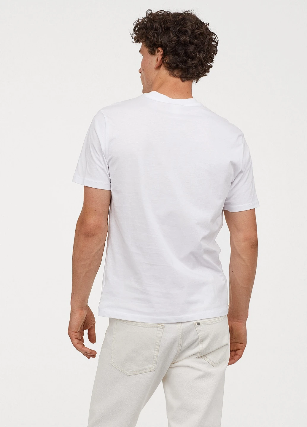 Белая футболка H&M