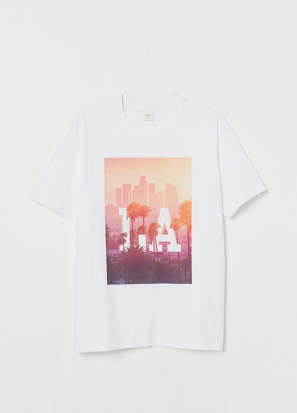 Белая футболка H&M