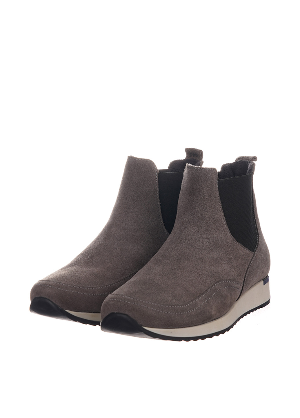 Осенние ботинки челси AURA без декора из натуральной замши
