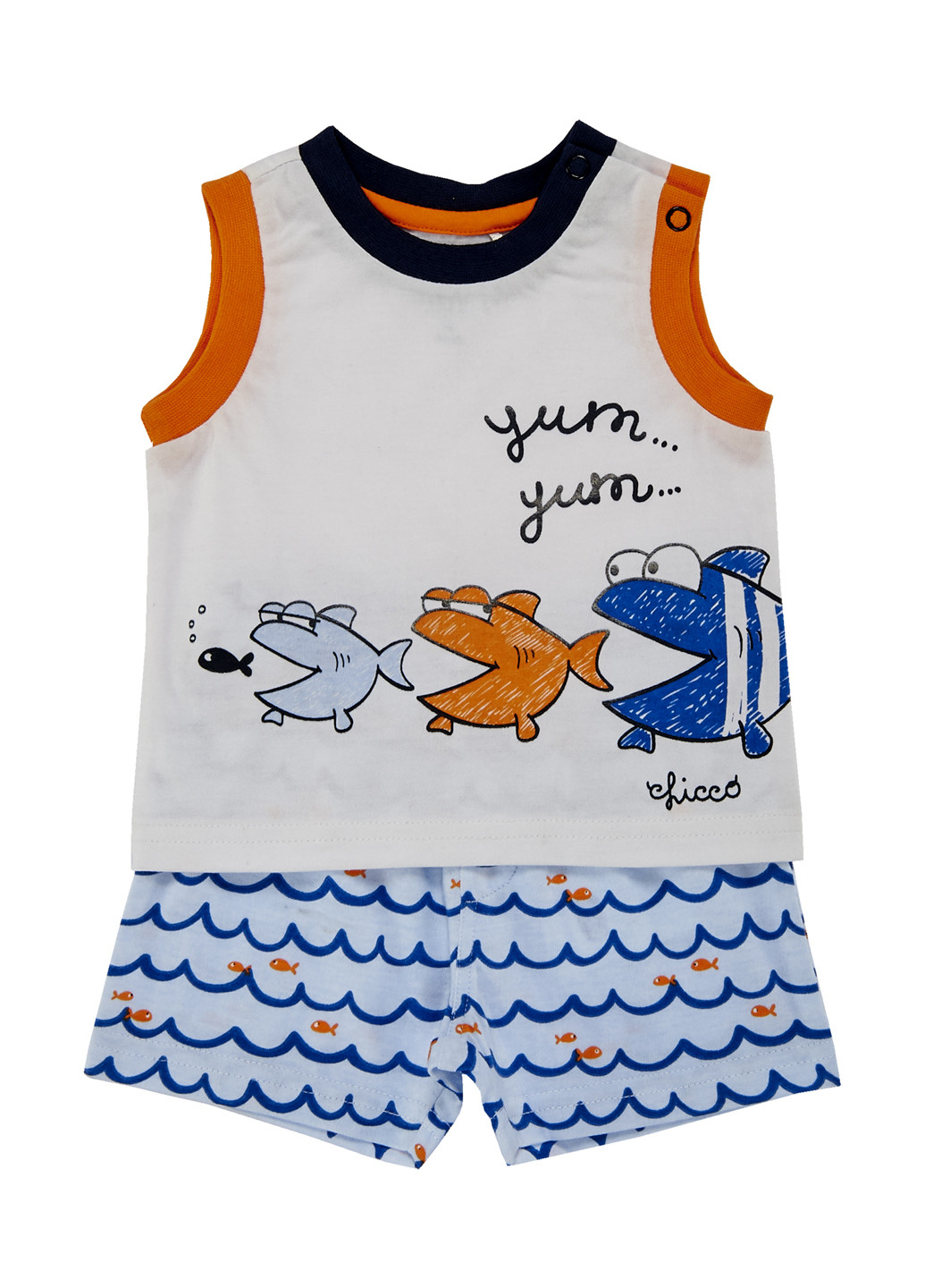 Комбинированный летний комплект (майка, шорты) Chicco