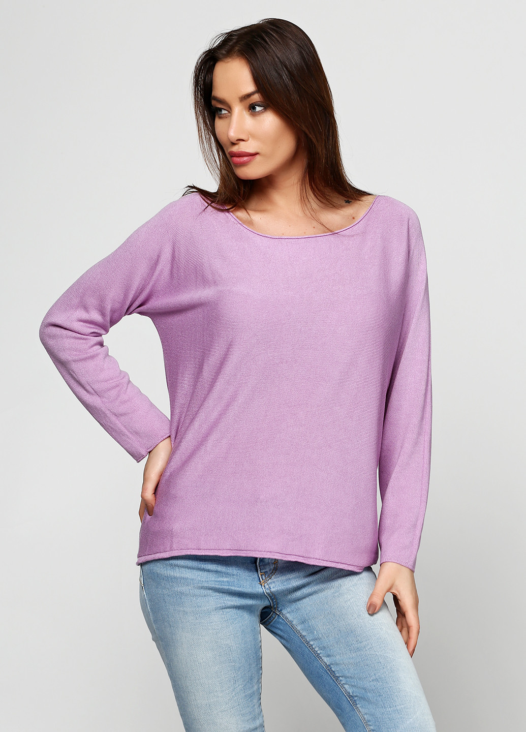 Сиреневый демисезонный джемпер джемпер Alpini Knitwear