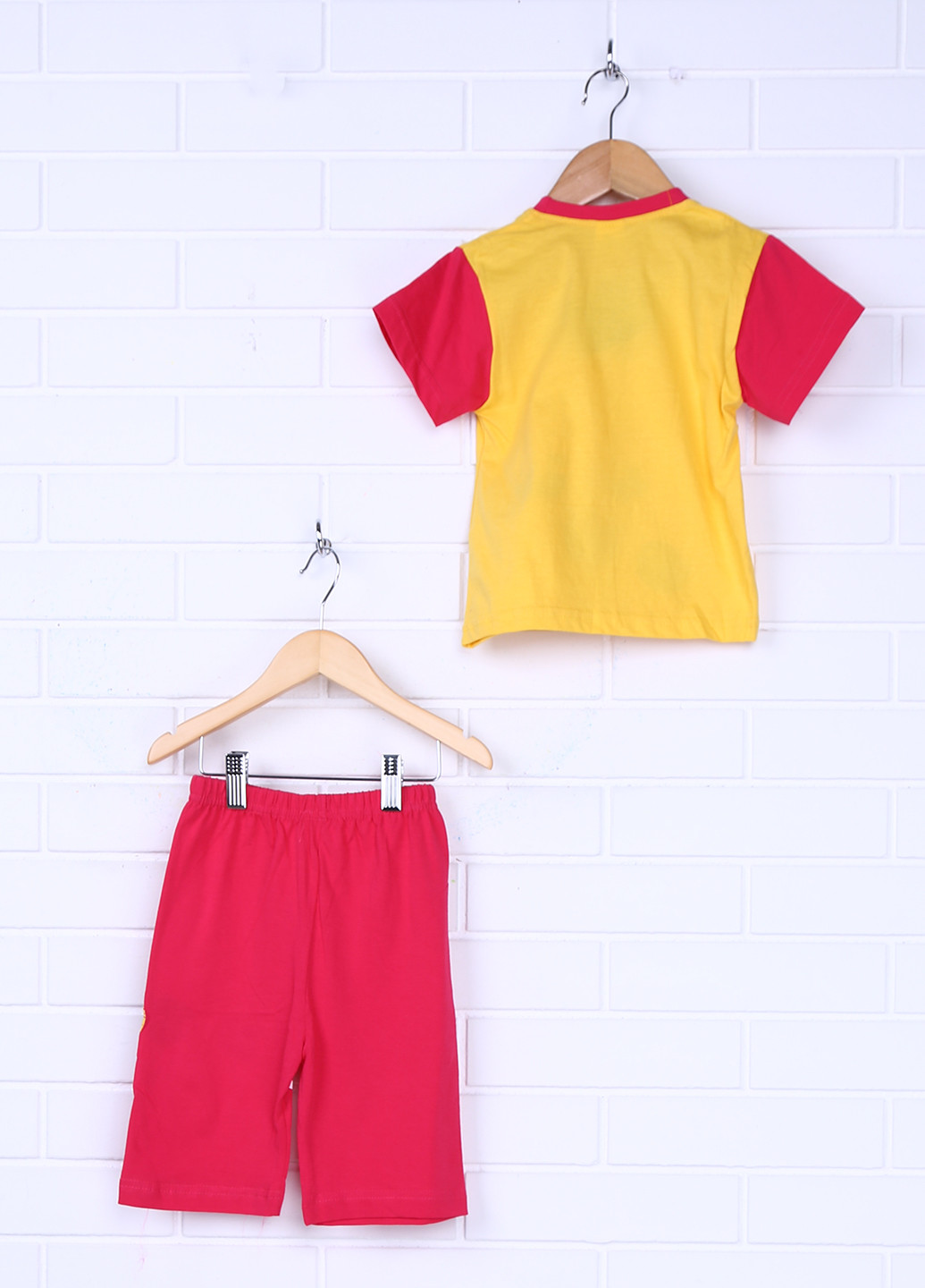 Малиновая всесезон пижама (футболка, шорты) Elit Star Kids