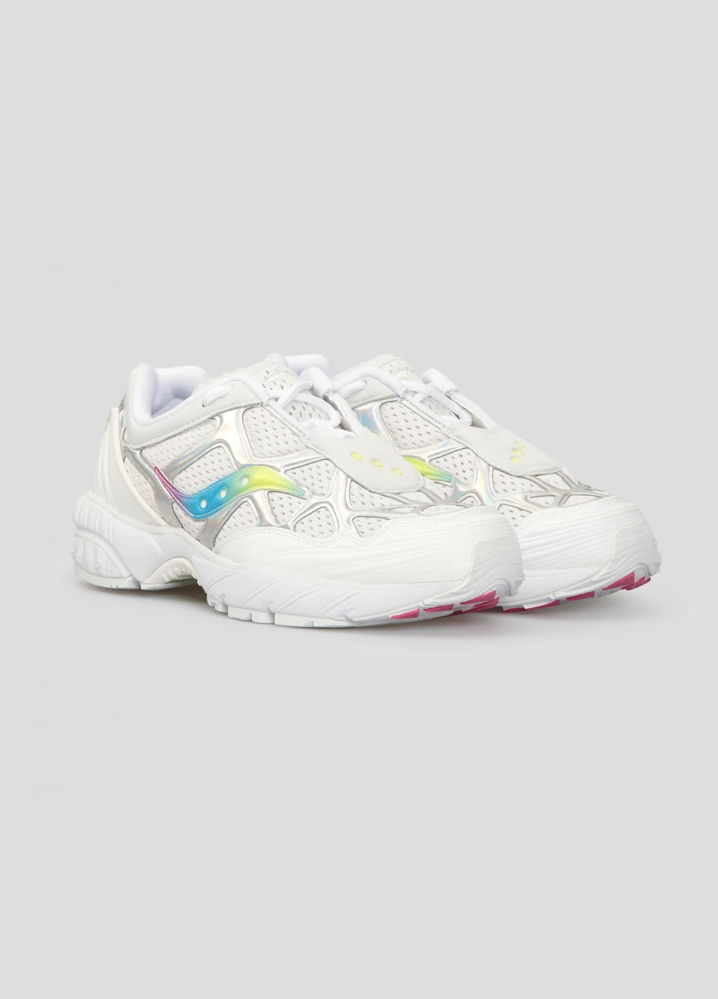Кроссовки Grid Web Saucony белые всесезоны (253268101)