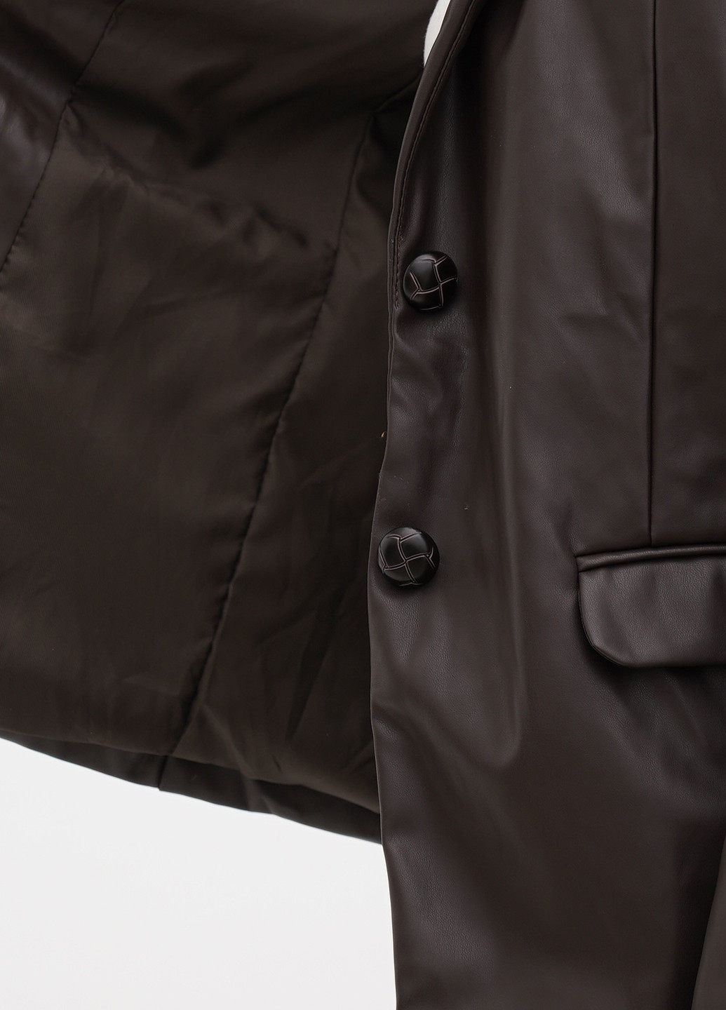 Темно-коричнева демісезонна куртка Nasty Gal
