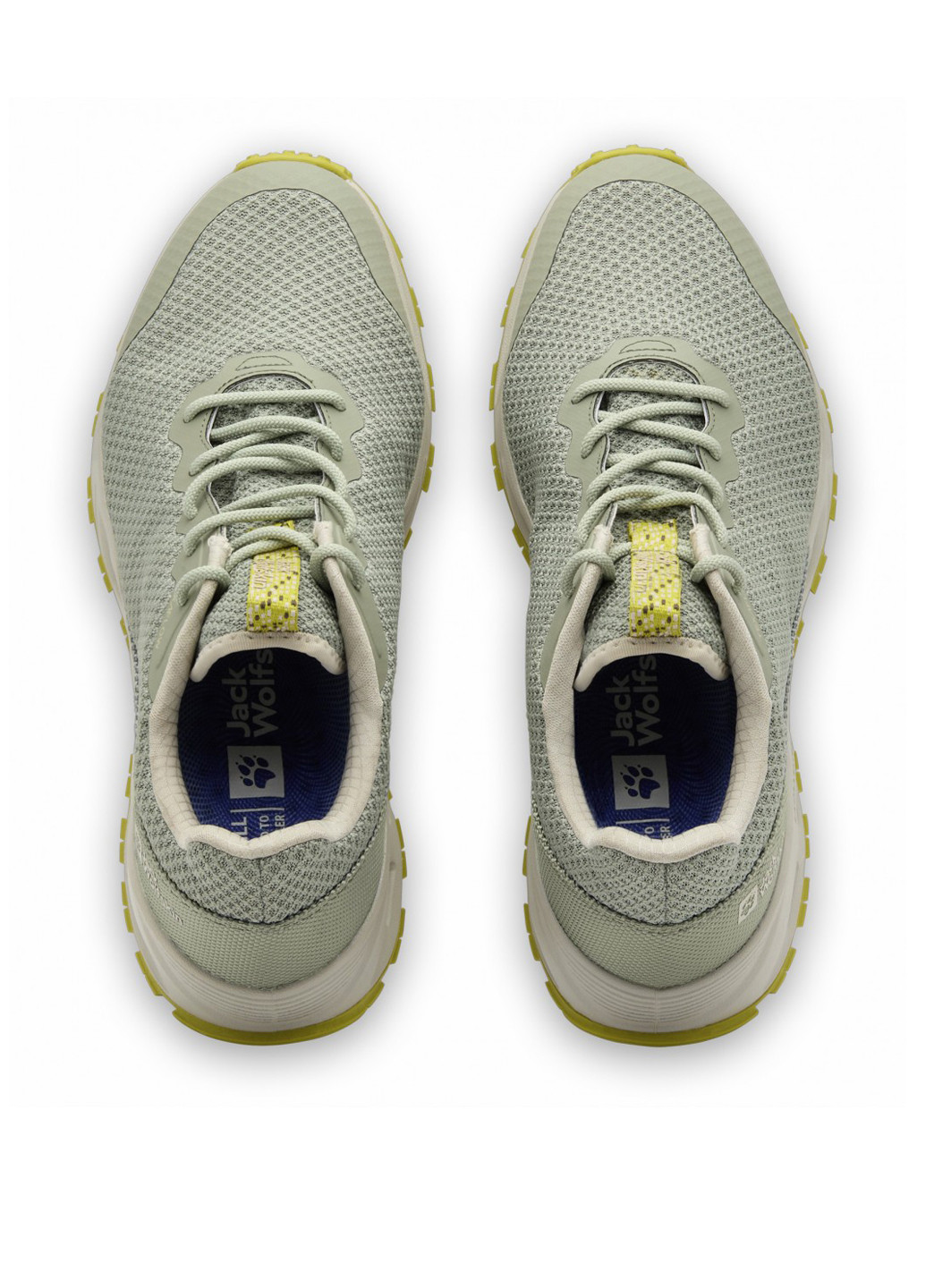 Світло-зелені Осінні кросівки Jack Wolfskin PRELIGHT VENT LOW M