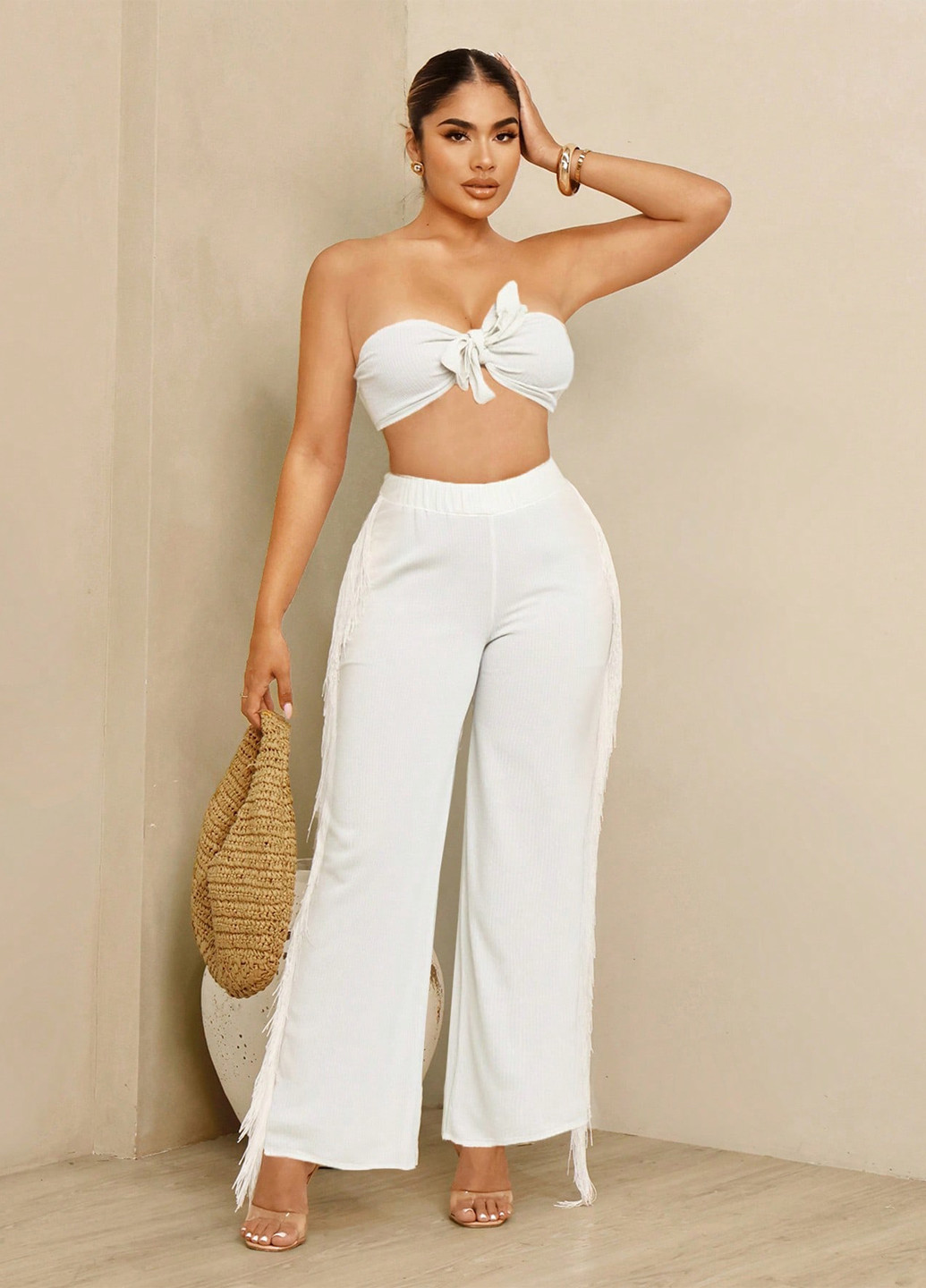 Костюм (топ, брюки) SHEIN (365497507)