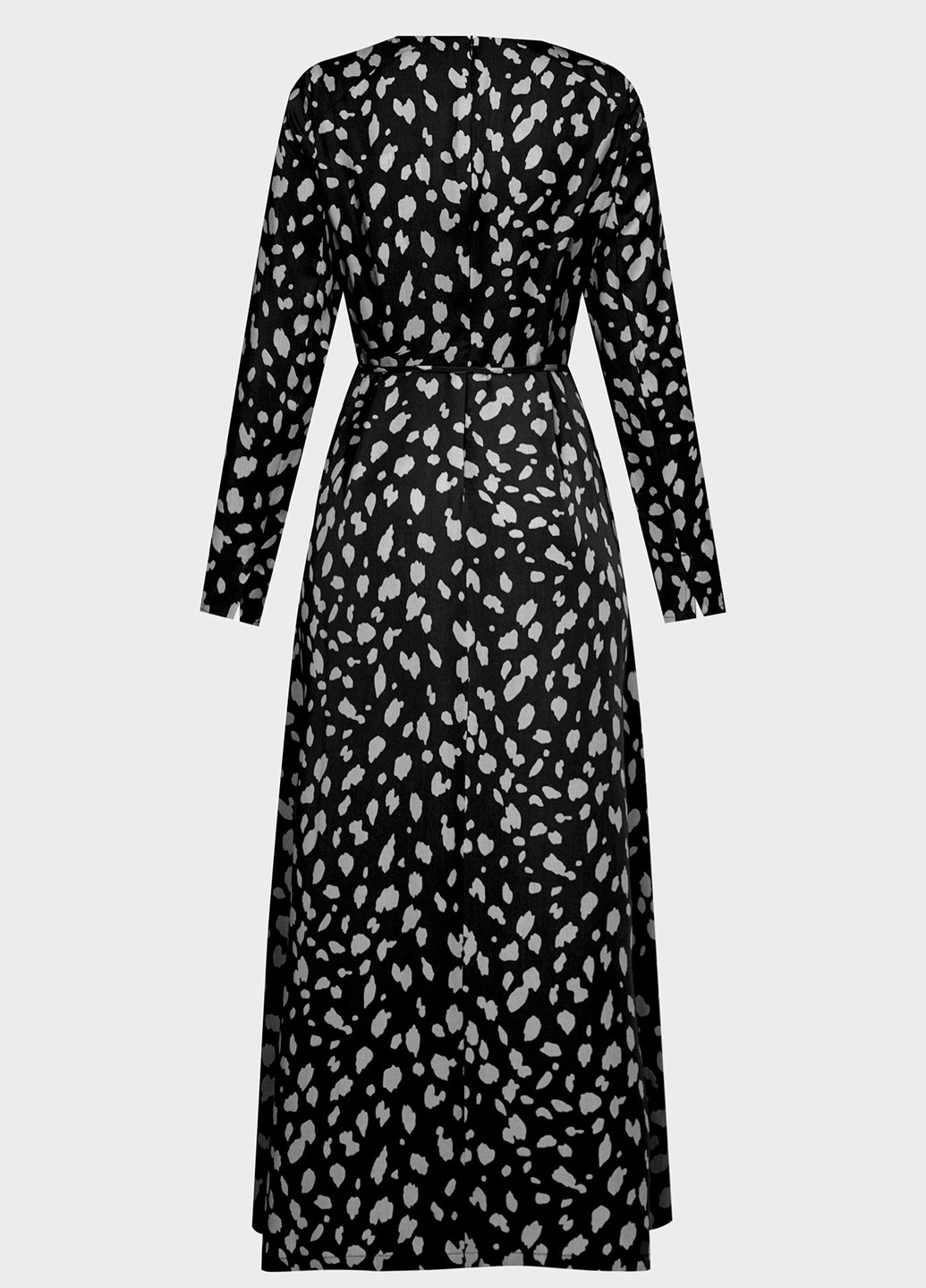 Черное кэжуал платье PRPY с абстрактным узором