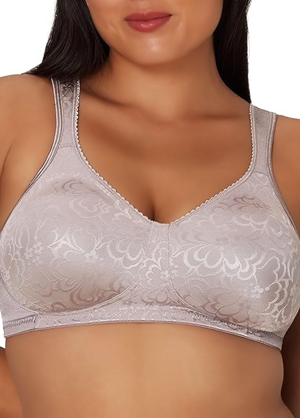 Сірий мінімайзер бюстгальтер Playtex лайкра, нейлон