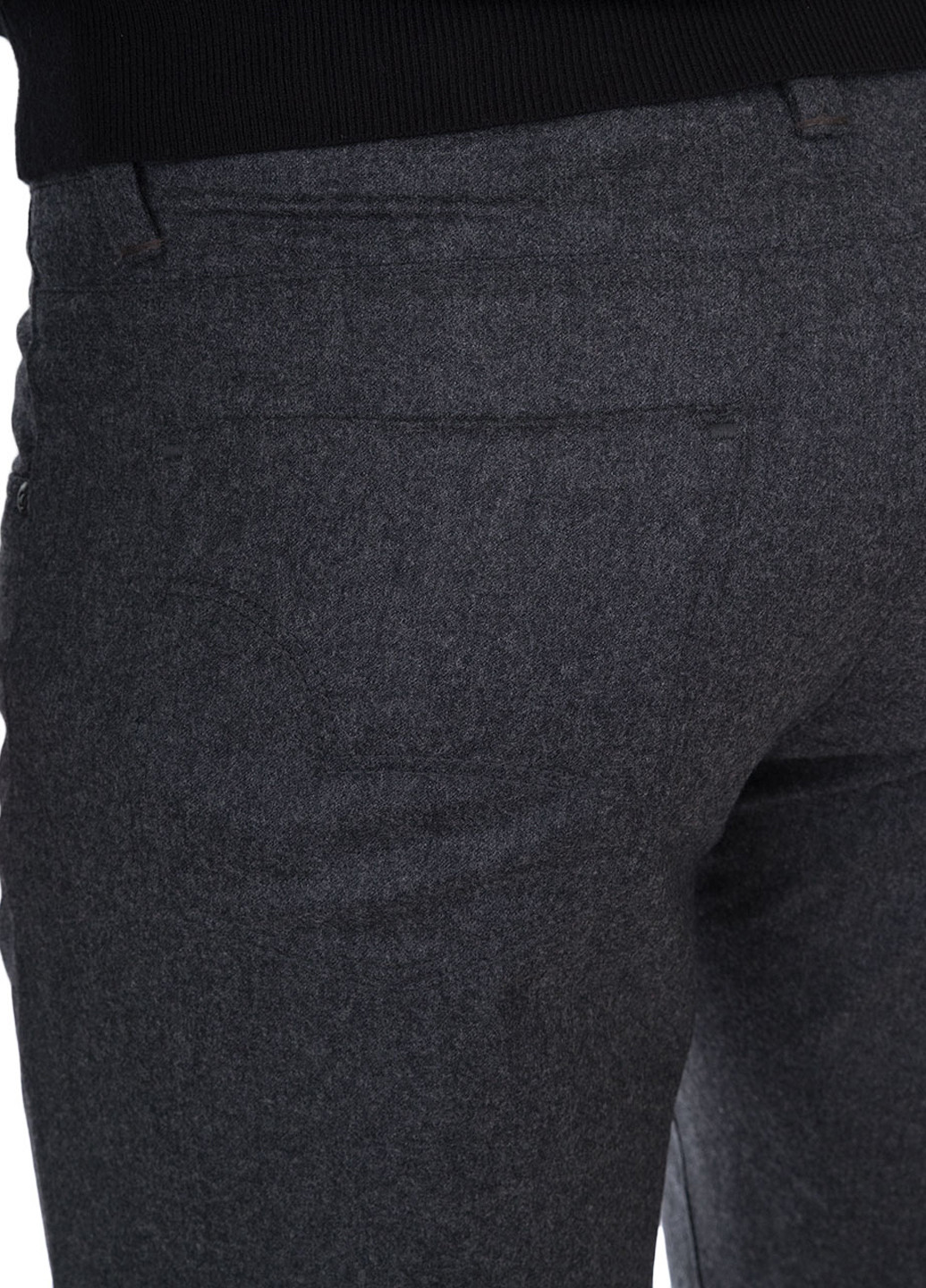 Серые кэжуал зимние прямые брюки Roy Robson