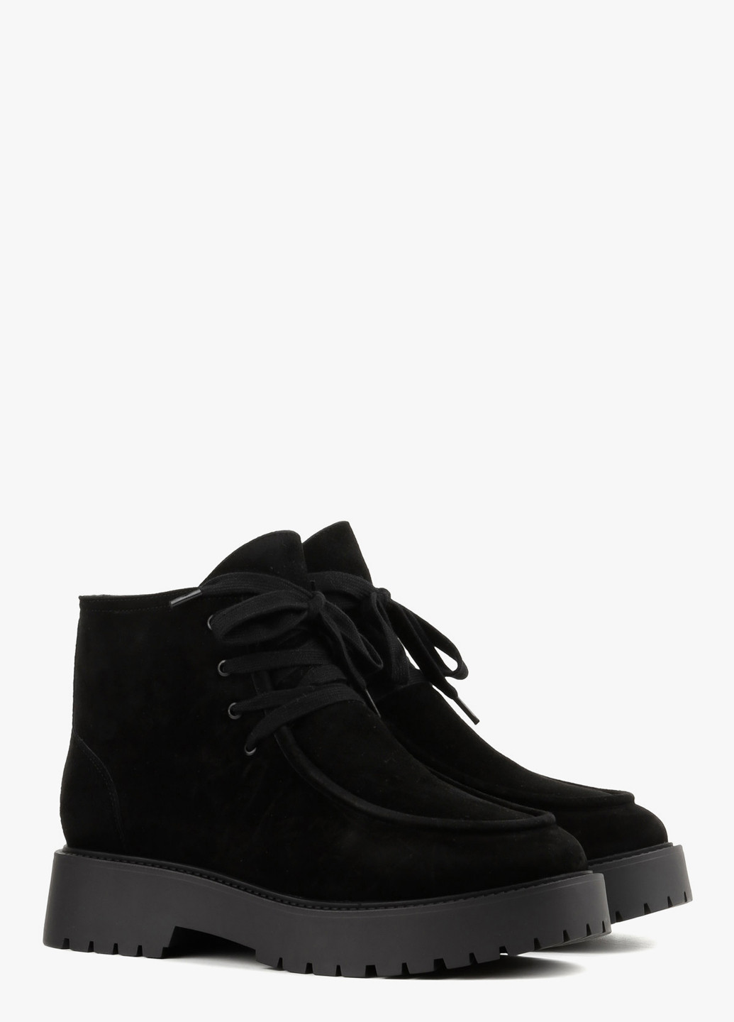 Зимние ботинки Le'BERDES без декора из натуральной замши