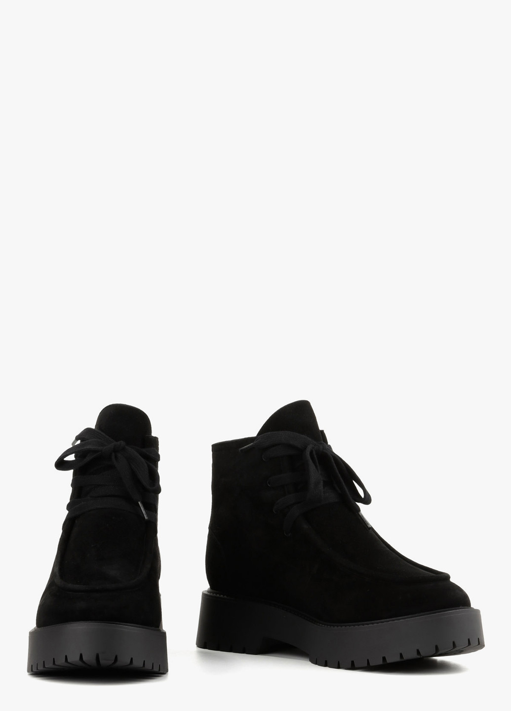 Зимние ботинки Le'BERDES без декора из натуральной замши