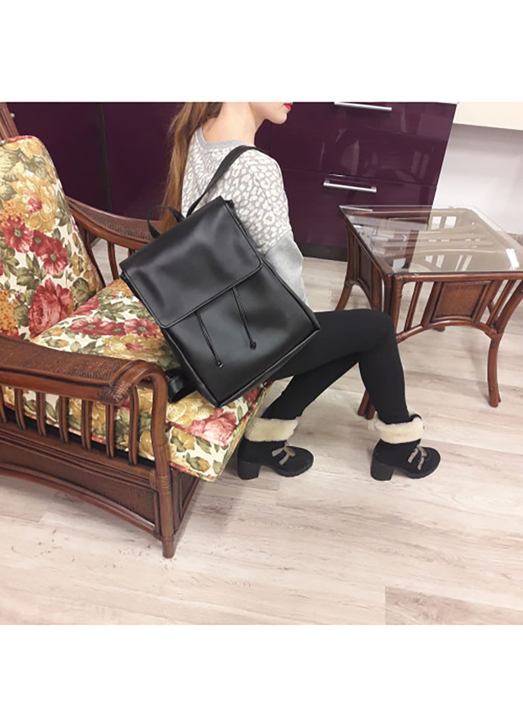 Жіночий рюкзак 38х28х18 см Sambag (252154704)