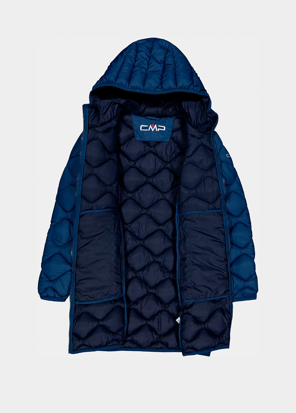 Темно-синя зимня куртка CMP KID G COAT FIX HOOD