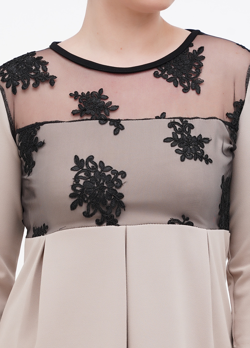 Бежева кежуал сукня Made in Italy однотонна