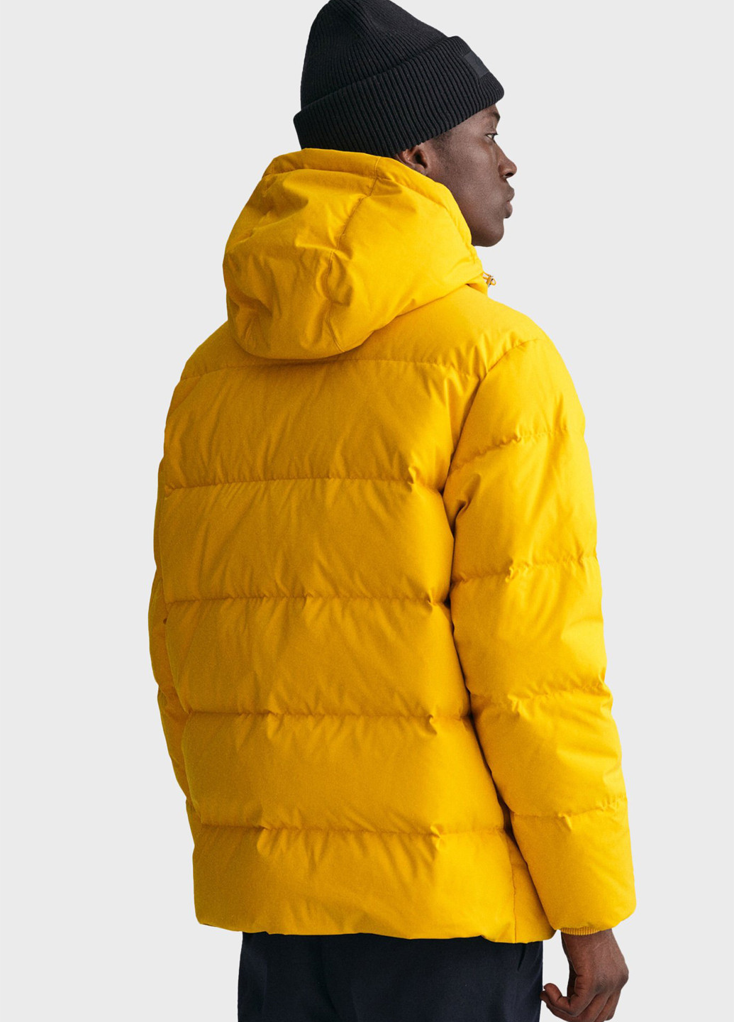 Желтый зимний Пуховик Gant