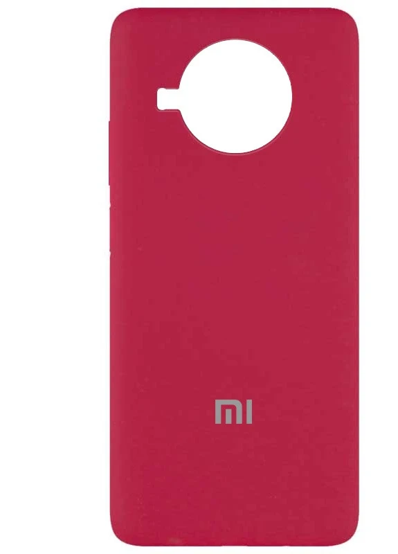 Чехол Silicone Cover Full Protective (AA) для Xiaomi Mi 10T Lite / Redmi Note 9 Pro 5G Красный / Rose Red (is_00000041536_13) Epik (237834813)