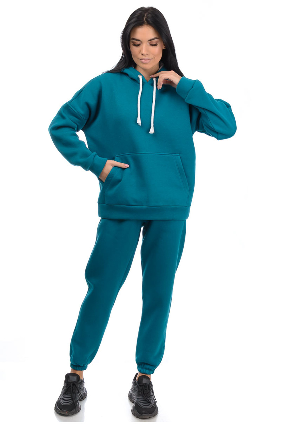 Костюм (худі, штани) Go Fitness (273215936)