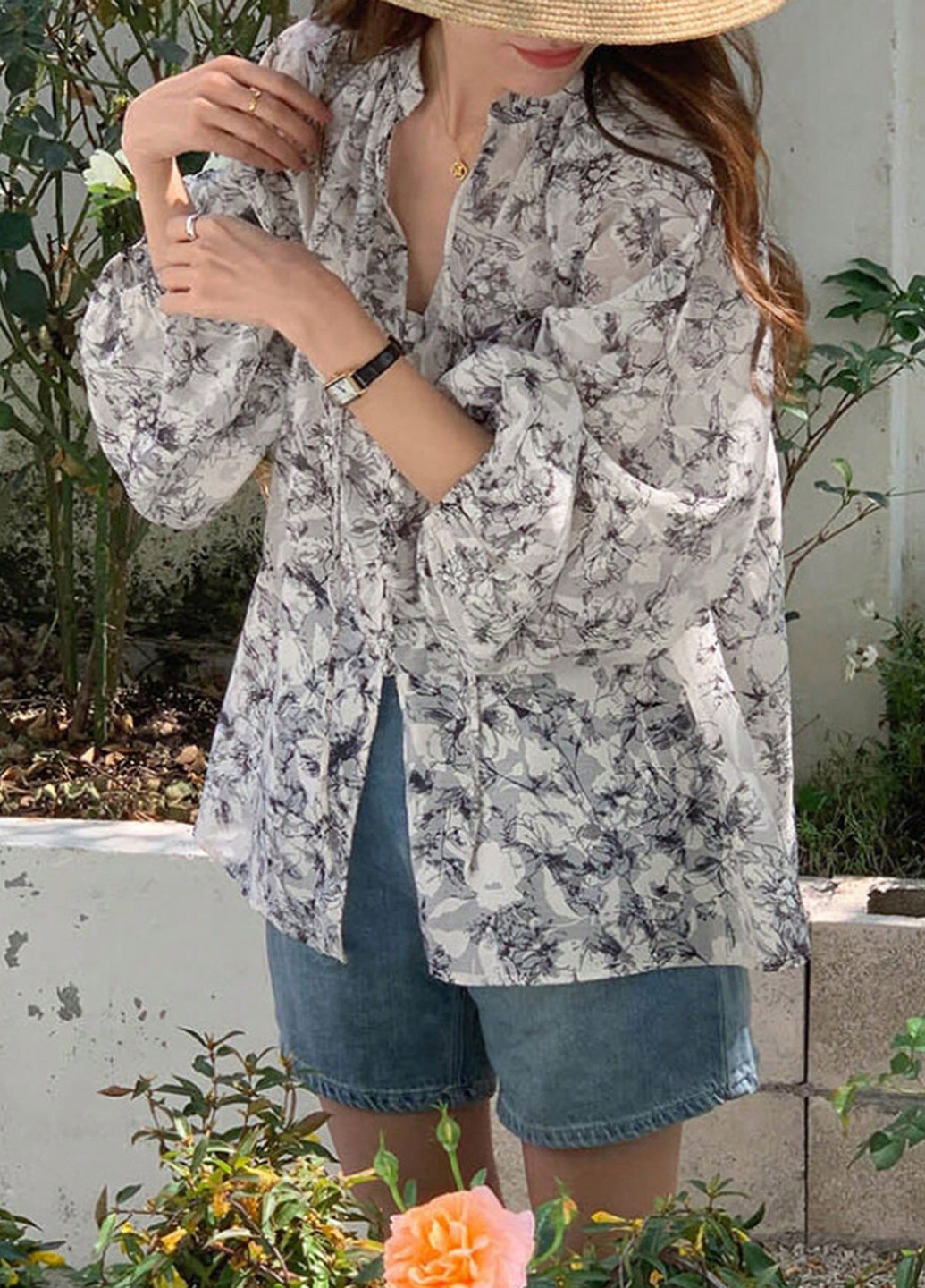 Сіра блуза SHEIN