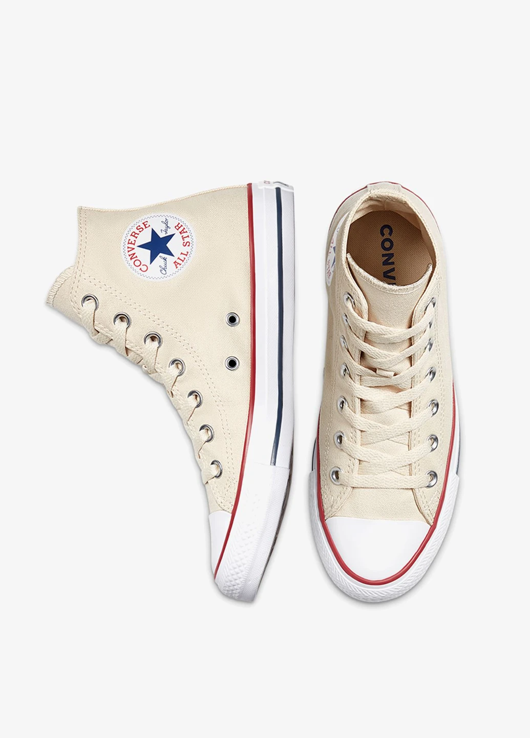 Кремові кеди Converse CHUCK TAYLOR ALL STAR HI