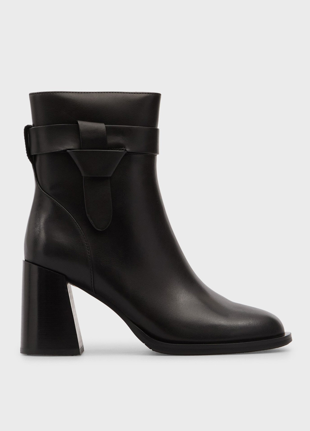 Черные зимняя ботильоны PRPY