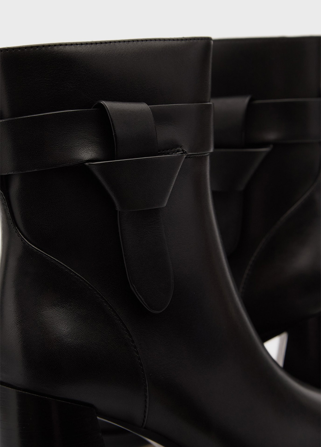 Черные зимняя ботильоны PRPY