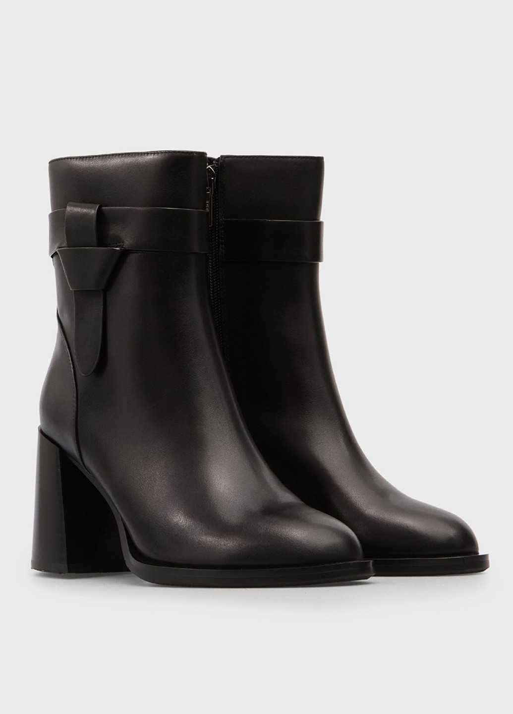 Черные зимняя ботильоны PRPY