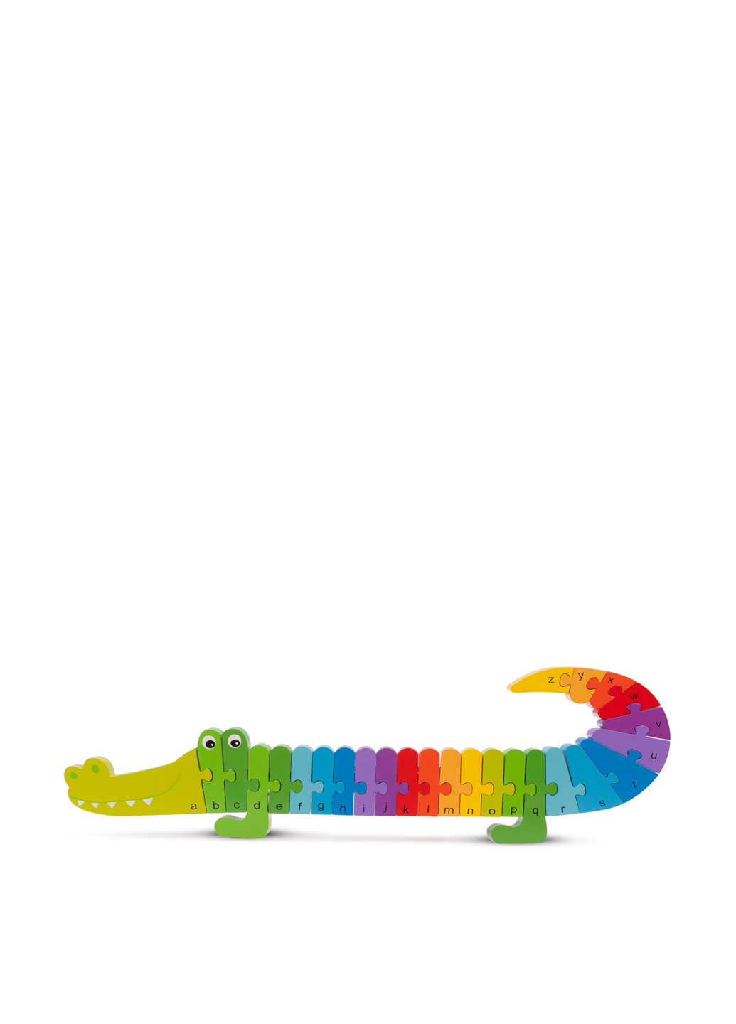 Розвиваючий пазл Крокодил, 57,7х20х2 см New Classic Toys (286205207)