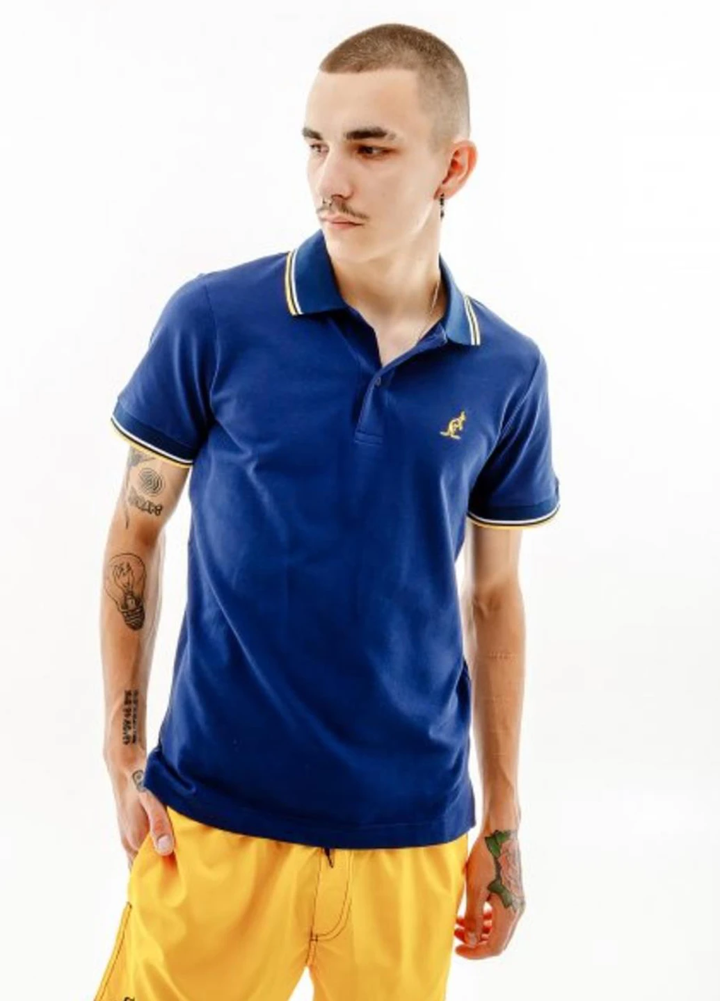 Поло LSUPO0004-842B Australian 2-STRIPE PIQUE' POLO (318311203)